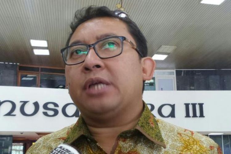 Wakil Ketua DPR RI Fadli Zon di Kompleks Parlemen, Senayan, Jakarta, Selasa (7/2/2017).