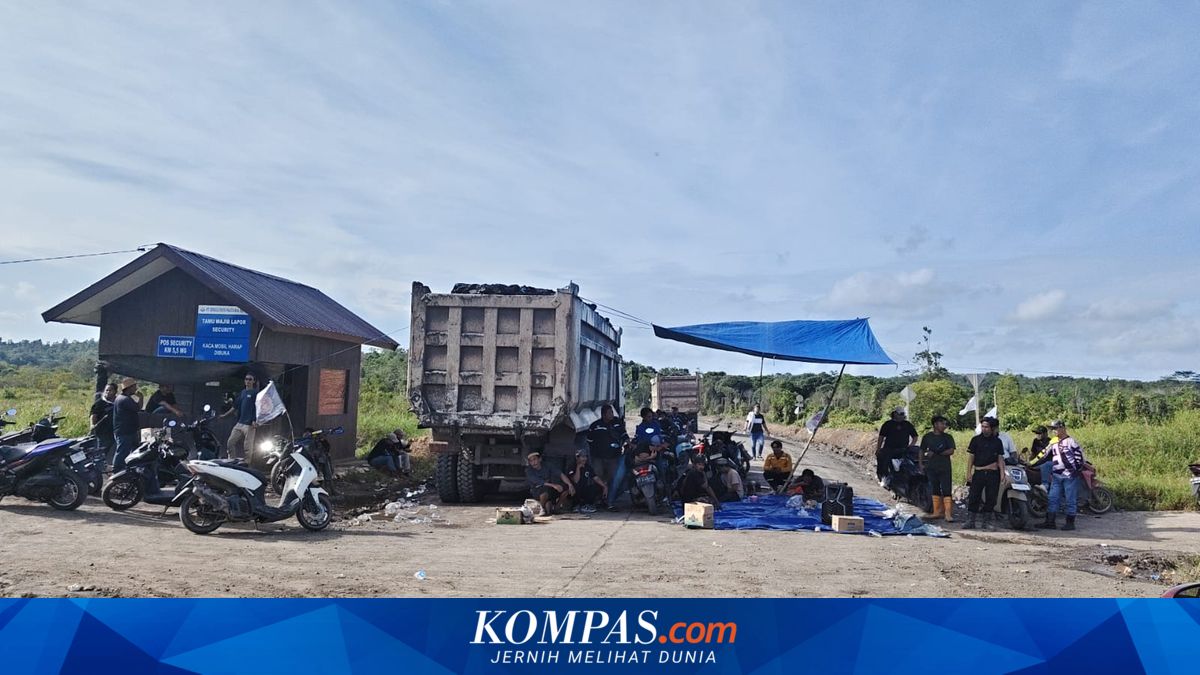 Warga Hentikan Aktivitas Tambang di Samboja Barat, Sebut Ada Rekan yang Ditabrak Motor