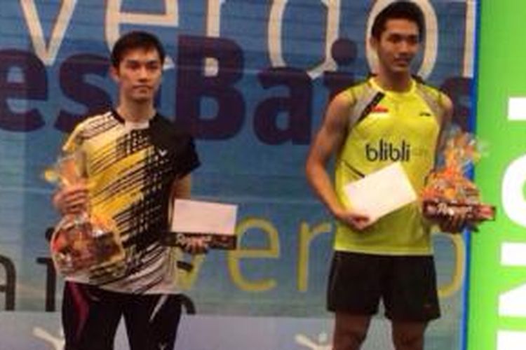 Jonatan Christie dan hanna Ramadini juara di Swiss