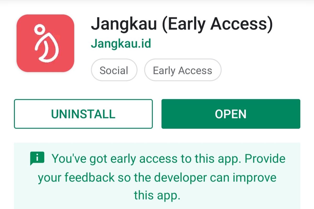 Kini Aplikasi Jangkau ciptaan Basuki T Purnama sudah dapat diunduh di play store.