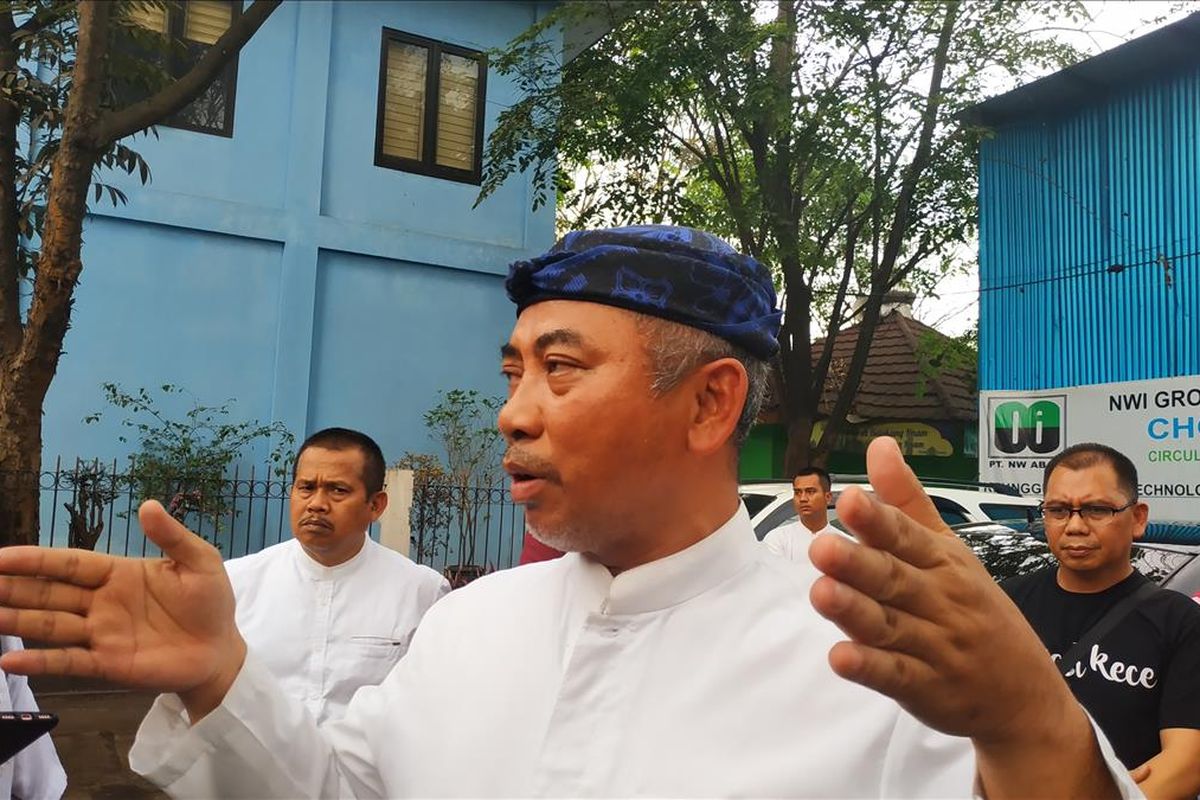 Wali Kota Bekasi, Rahmat Effendi di Sumur Batu, Bantar Gebang, Bekasi, Jumat (19/7/2019).