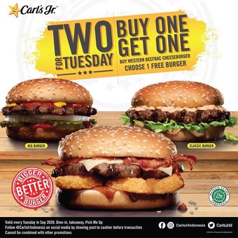 promo september dari carls jr indonesia