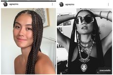 Gaya Rambut Cornrow Agnez Mo dan Pro Kontranya