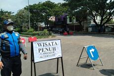 Kawasan Pantai Anyer Banten Penuh Wisatawan, Kendaraan Diputarbalikkan Setelah Keluar Gerbang Tol Cilegon Timur