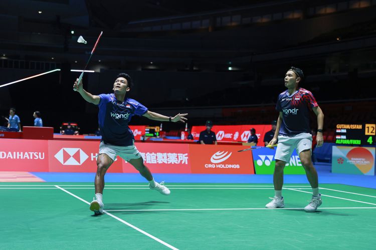 Pasangan ganda putra Indonesia, Fajar Alfian/Muhammad Shohibul Fikri