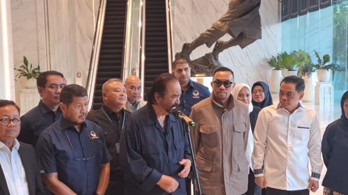 Ditanya Kemungkinan Gabung dengan Pemerintahan ke Depan, Surya Paloh: Ada Usulan Lain?