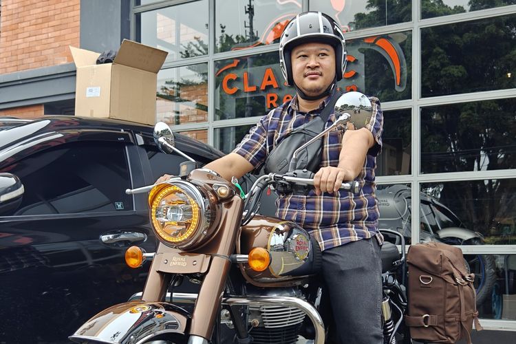 Royal Enfield Classic 350 lansiran 2024 milik Rizal