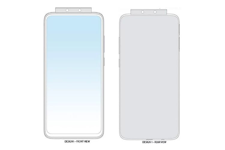 Design paten ponsel Xiaomi