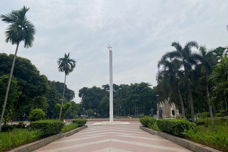 Sebuah sudut di Taman Proklamasi atau Taman Proklamator, salah satu tempat bersejarah di Jakarta Pusat yang bisa dikunjungi.