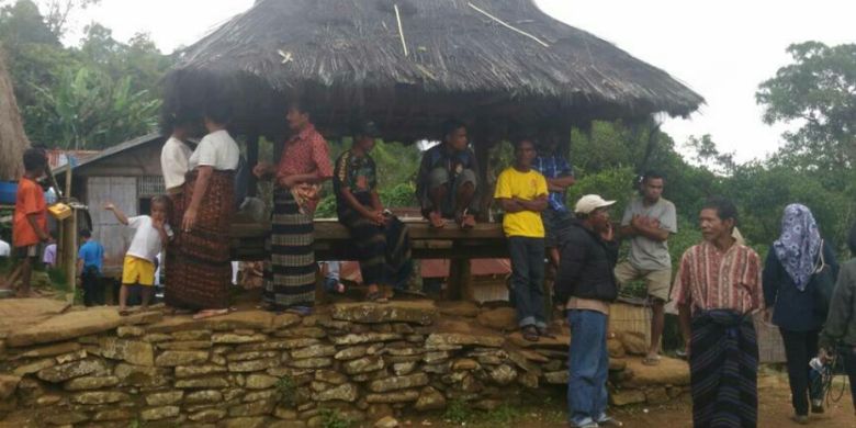 PHOTO:Kondisi Desa Waturaka, Kecamatan Kelimutu, Kabupaten Ende, Nusa Tenggara Timur (NTT)