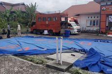Besi Sampai Bengkok Dihantam Puting Beliung, Tenda Posko Covid-19 Bener Meriah Belum Didirikan Kembali