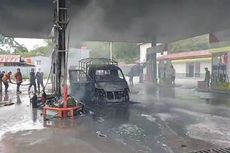 SPBU di Toraja Utara Terbakar, Terdengar Ledakan, Warga Panik