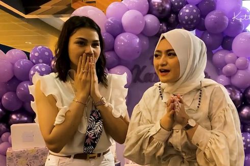 Momen Nathalie Holscher Hadir di Acara Ultah Anak DJ Katty Butterfly