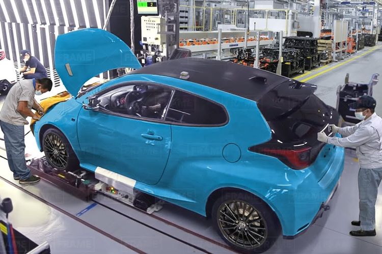 Proses pembuatan Toyota GR Yaris di GR Factory
