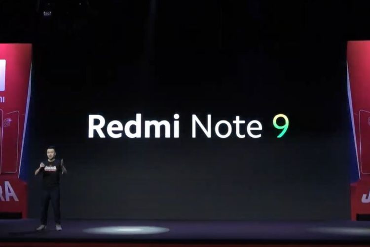 Country Director Xiaomi Indonesia, Alvin Tse, memperkenalkan Redmi Note 9 dalam peluncuran online yang digelar Xiaomi, Selasa (9/6/2020).