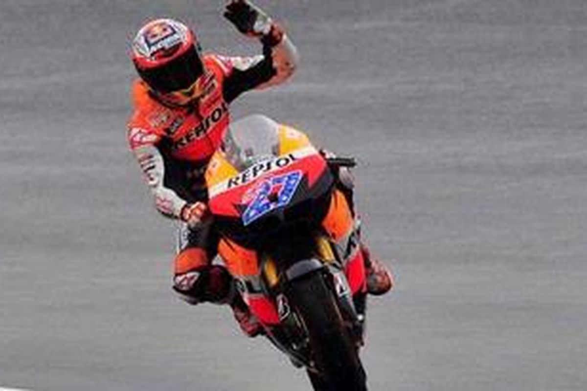 Pebalap Repsol Honda, Casey Stoner.