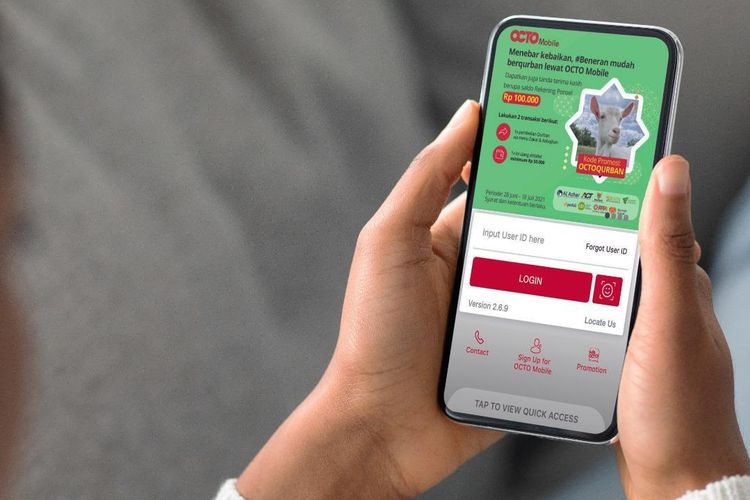 Berkurban melalui OCTO Mobile CIMB Niaga