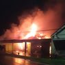 Sedang Tidur, Warga Purworejo Kaget Tokonya Terbakar hingga Rata dengan Tanah