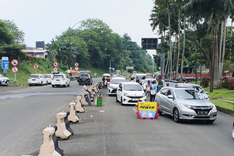 Arus Balik Liburan Long Weekend dari Puncak Bogor Mulai Naik