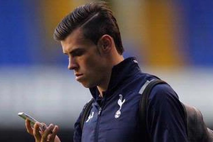 Pemain sayap Tottenham, Gareth Bale.