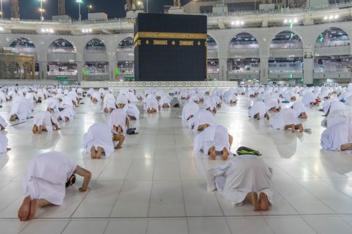 Pelaksanaan umrah di tengah pandemi.