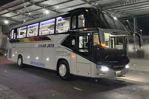 PO Sinar Jaya Merilis Bus Baru, Pakai Bodi H8 Facelift