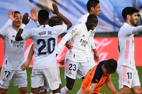 Real Madrid Vs Valencia, Gol Mendy Dianulir Warnai Kemenangan Los Blancos