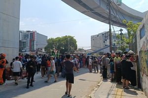 Pedagang Cerita Detik-detik Bentrokan di Jalan Tambak Menteng: Langsung Ancurin Gerobak Saya