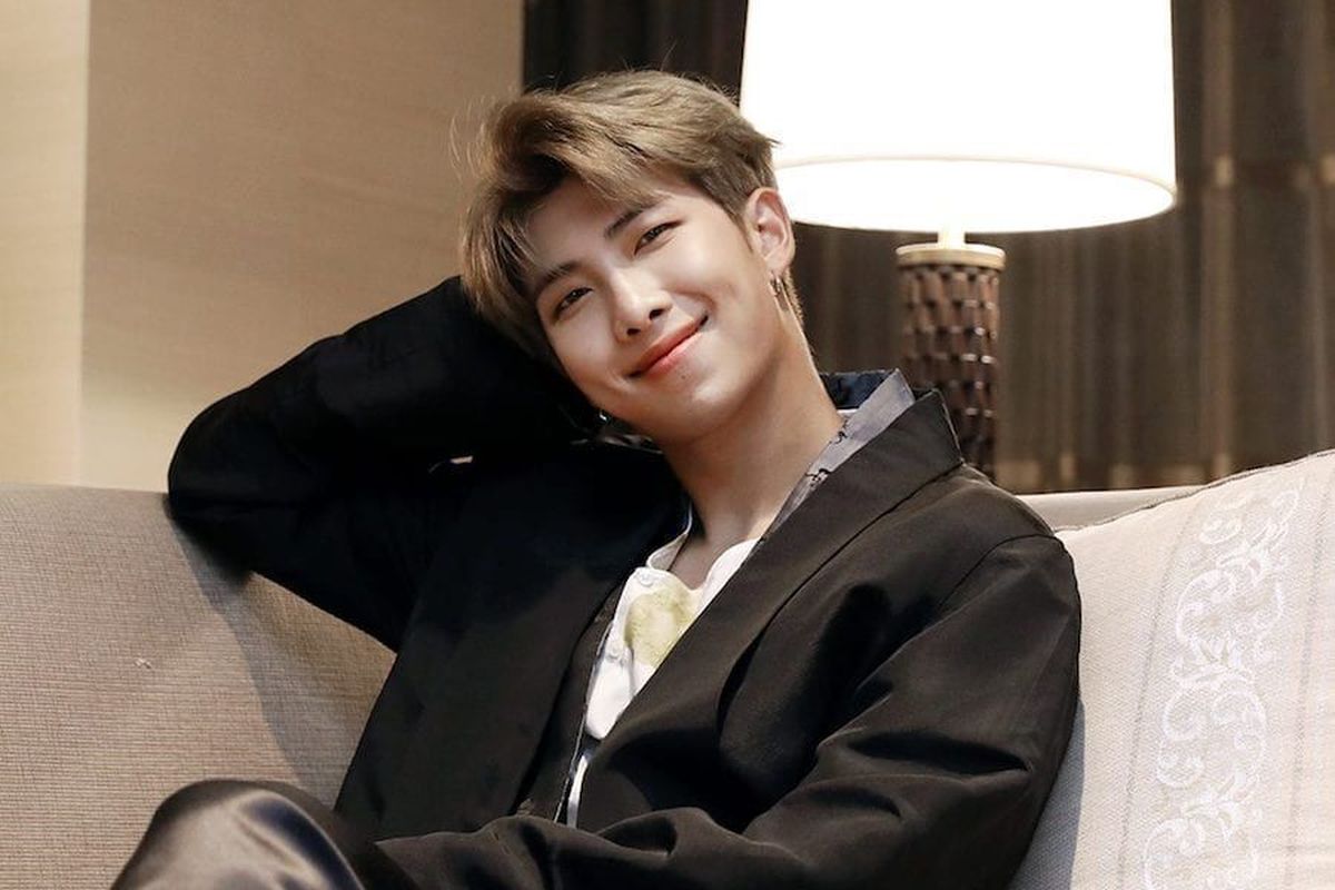 Leader boyband BTS, RM atau Kim Nam Joon.