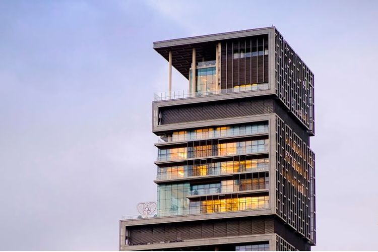 Inilah lantai teratas rumah termahal di dunia milik pengusaha India, Mukesh Ambani.