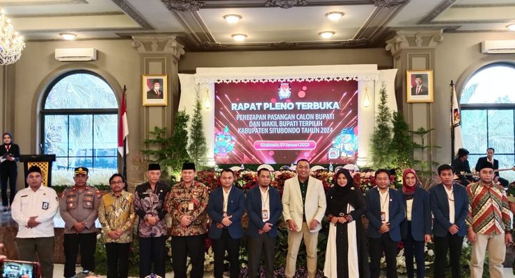 Petahana Absen, Penetapan Bupati dan Wabup Terpilih Situbondo Tetap Jalan