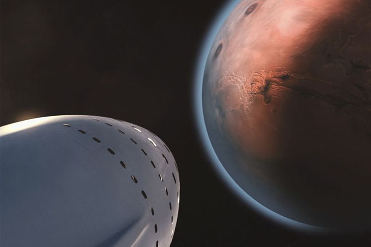Rencana misi penerbangan pertama ke Mars pada 2024.