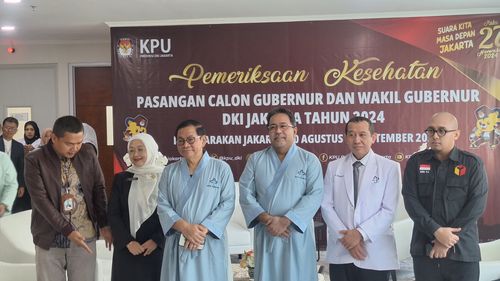 Jalani Tes Kesehatan, Rano Karno: Takut Disuntiknya Sakit