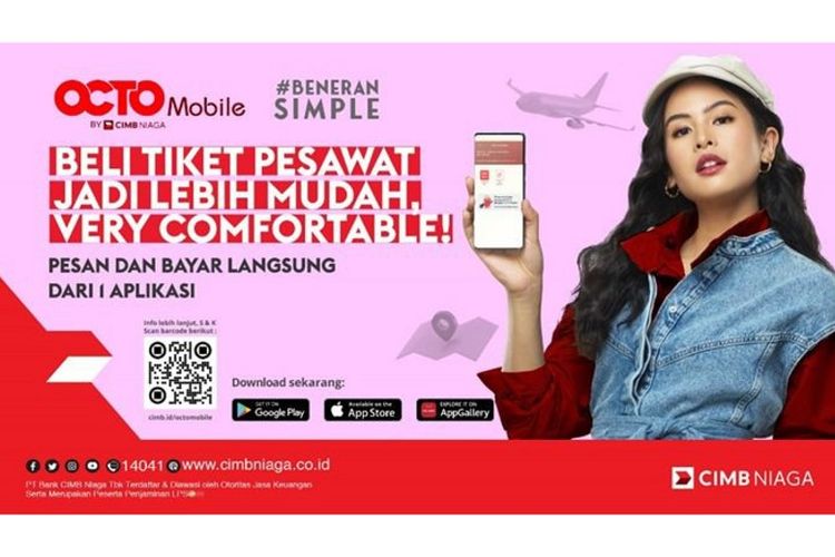 Fitur Travel Concierge pada aplikasi OCTO Mobile dari CIMB Niaga 