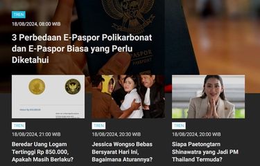 Populer Tren 18 Agustus 2024