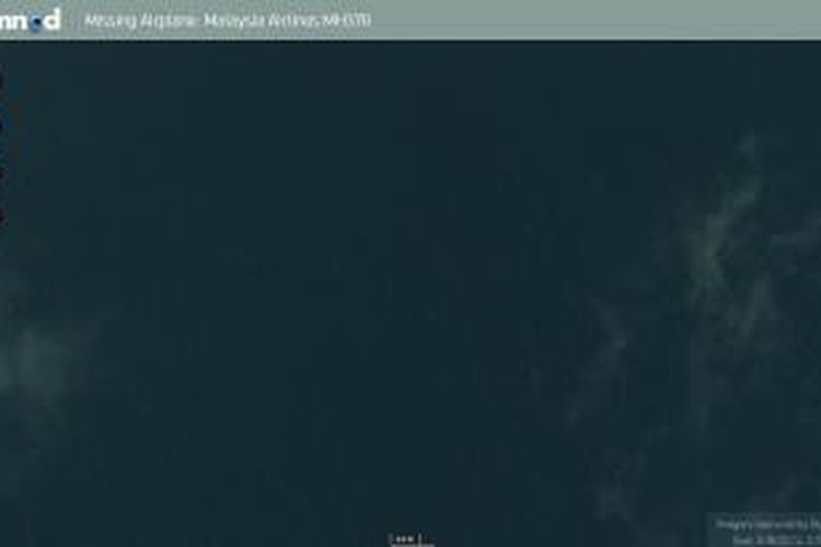 DigitalGlobe mengajak siapa pun untuk membantu memecahkan misteri hilangnya MH370 dengan mengamati citra satelit yang disajikannya. 