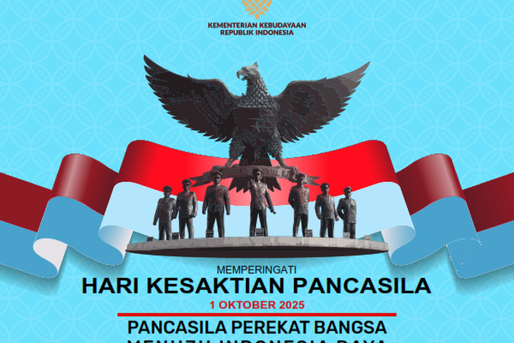Hari Kesaktian Pancasila 2025. Poster, Twibbon, dan Ucapan Hari Kesaktian Pancasila 1 Oktober 2025
