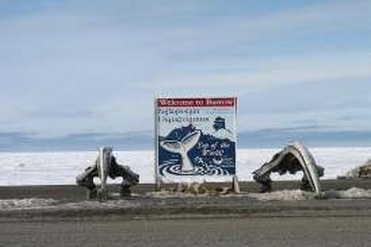 Kota Barrow, Alaska.