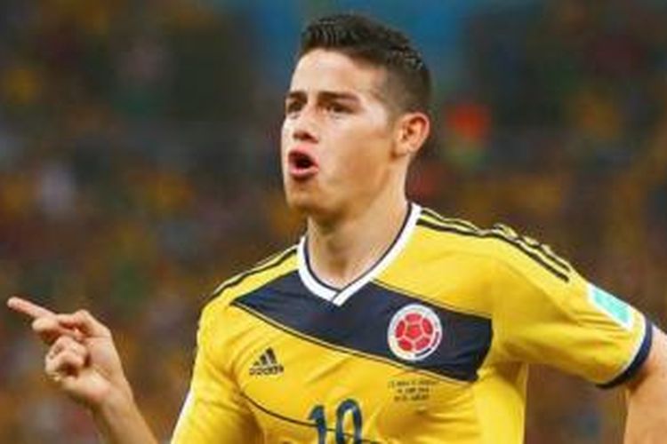 Pemain tim nasional Kolombia, James Rodriguez