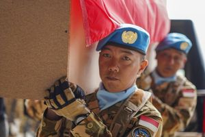 Penghormatan Terakhir 3 Prajurit TNI yang Gugur di Lebanon, UNIFIL: Mereka Tak Terlupakan