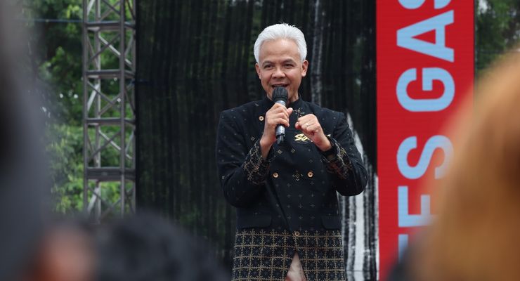 Ajak Pendukungnya Lawan Intimidasi dengan Tenang, Ganjar: Datang 14 Februari Coblos Nomor Berapa?