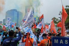 Buruh Bakal Demo Lagi di Kawasan Patung Kuda, Tolak KUHP hingga Omnibus Law