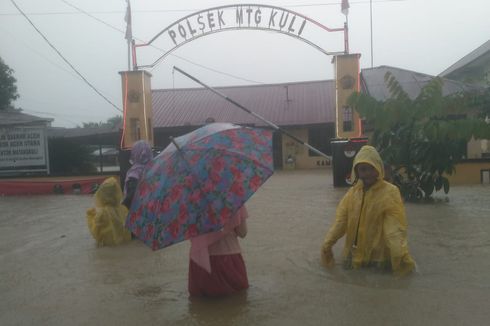 Banjir di Aceh Utara Meluas, Ribuan Warga Mengungsi, Seorang Petani Tewas Terseret Arus