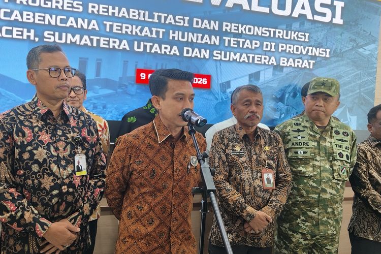 Progres Huntap Korban Bencana di Aceh, Sumut, dan Sumbar, Ditargetkan Rampung Akhir 2026
