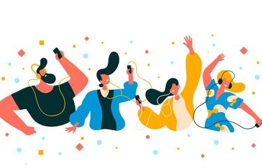 Ilustrasi musik pop