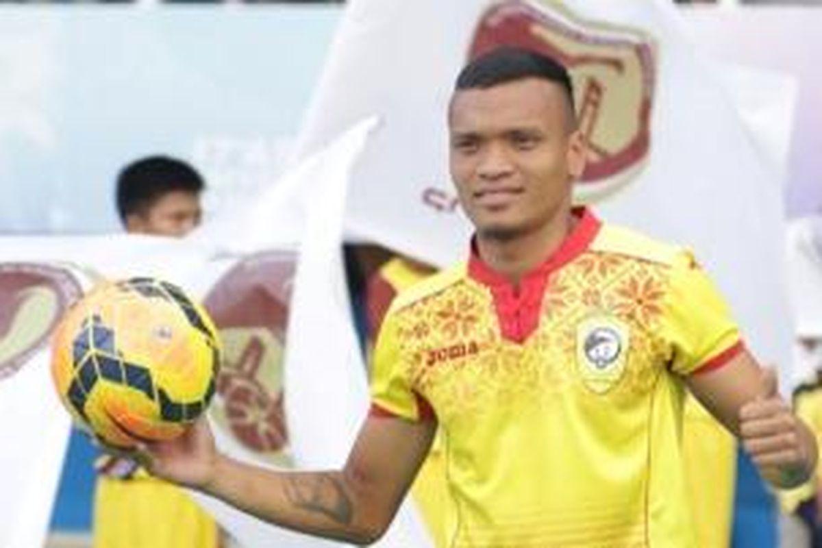 Striker anyar Sriwijaya FC, Ferdinand Sinaga. 