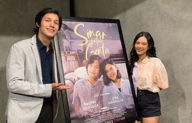 Baca Novel Sinar untuk Genta, Naufal Samudra Terharu Saat Ditawari ...