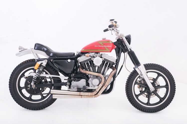 Hd Sportster 1200 Flat Tracker Ibarat Hidup Di Dua Alam