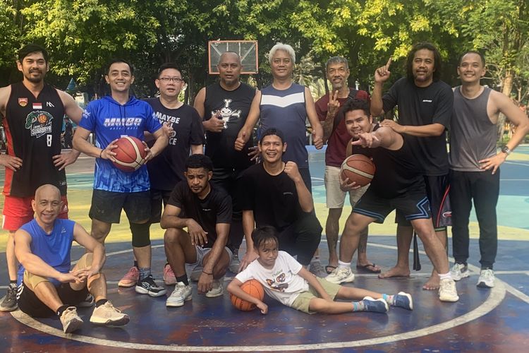 Satu Dekade Menghidupkan Pagi di Taman Menteng Jakpus Lewat Basket