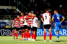 Hasil Madura United Vs PSIS, Laskar Sape Kerrab Menang 2-0